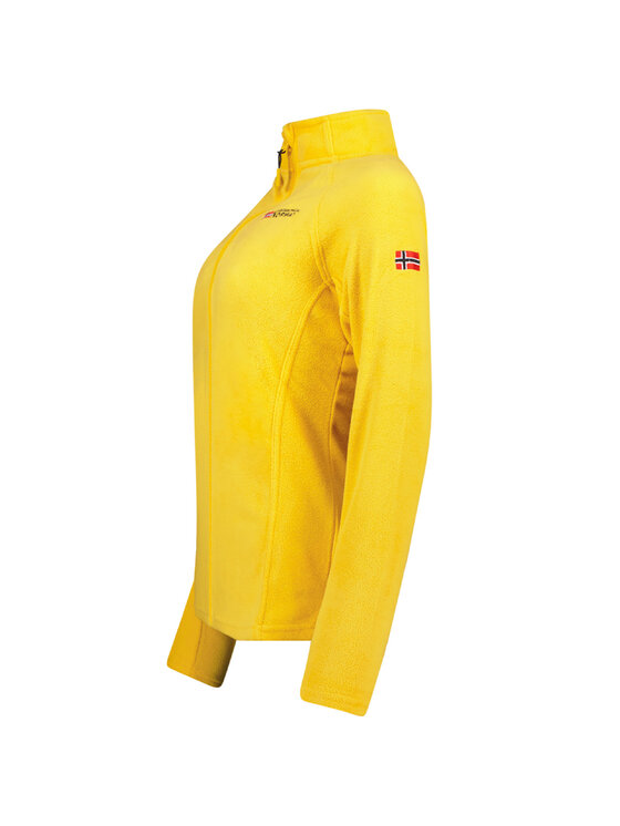 Geographical Norway Geographical Norway Polar WA1720F/GN-MUSTARD Żółty Fitted Fit
