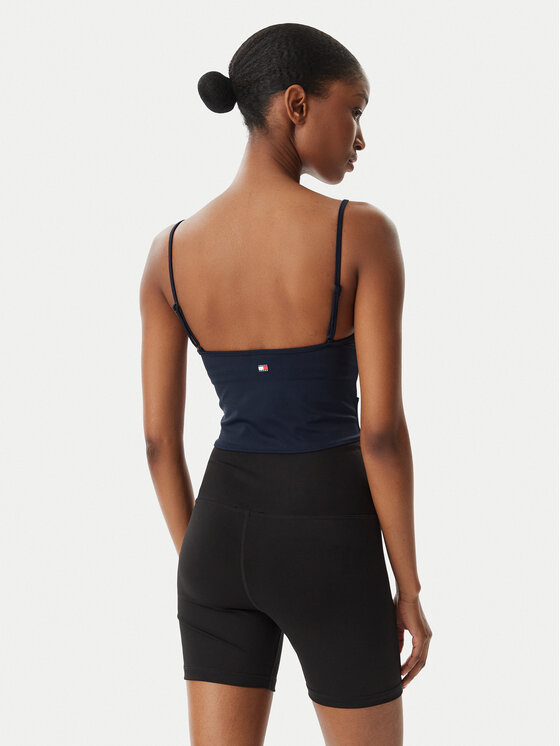 Tommy Hilfiger Tommy Hilfiger Top UW0UW06576 Tmavomodrá
