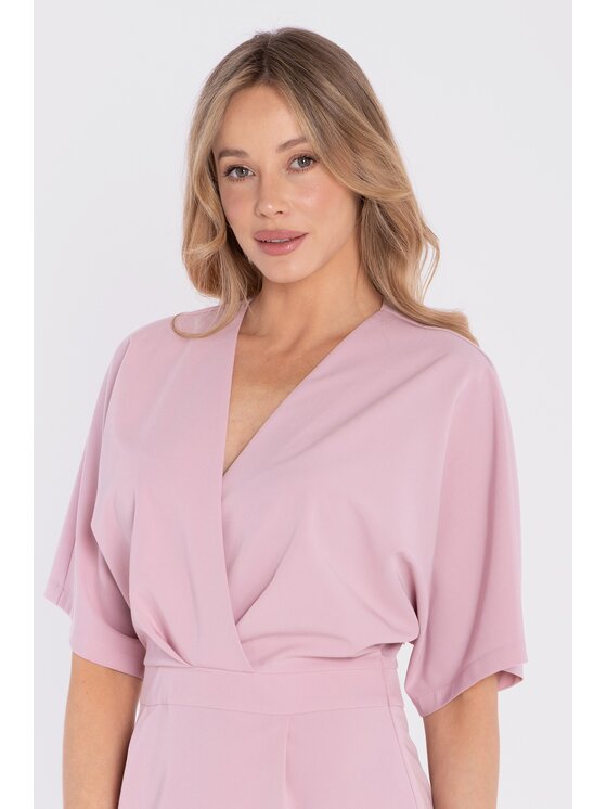 Stylove Stylove Abito da cocktail S434 Rosa Waisted Fit