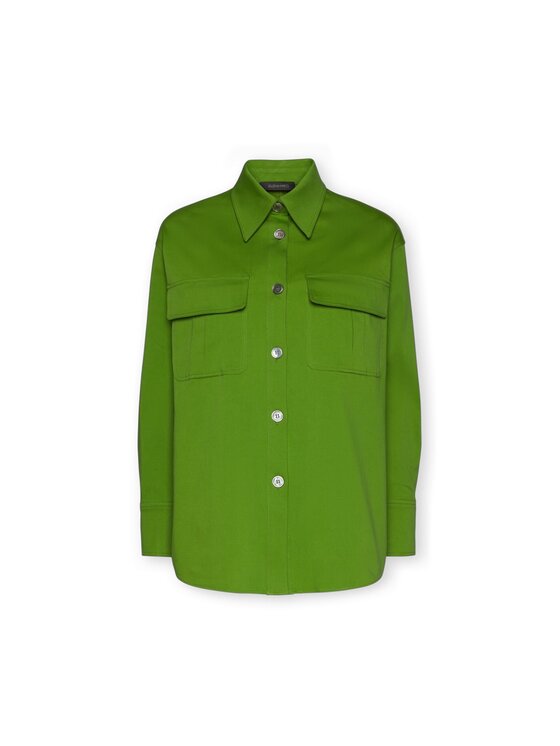 Elena Mirò Elena Mirò Camicia 5023Z000028N0C5 Verde Regular Fit