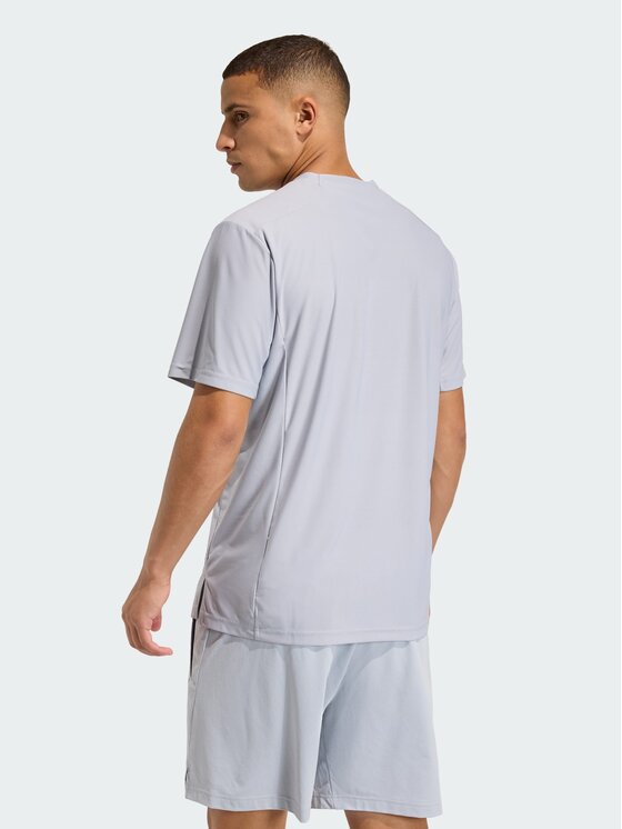 adidas adidas Koszulka techniczna 159858 Szary Regular Fit