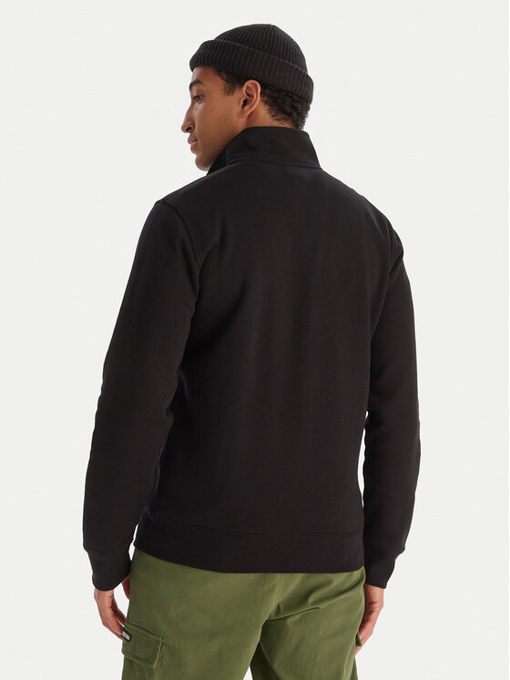 Quiksilver Quiksilver Μπλούζα Zip Fleece EQYFT05134 Μαύρο Regular Fit