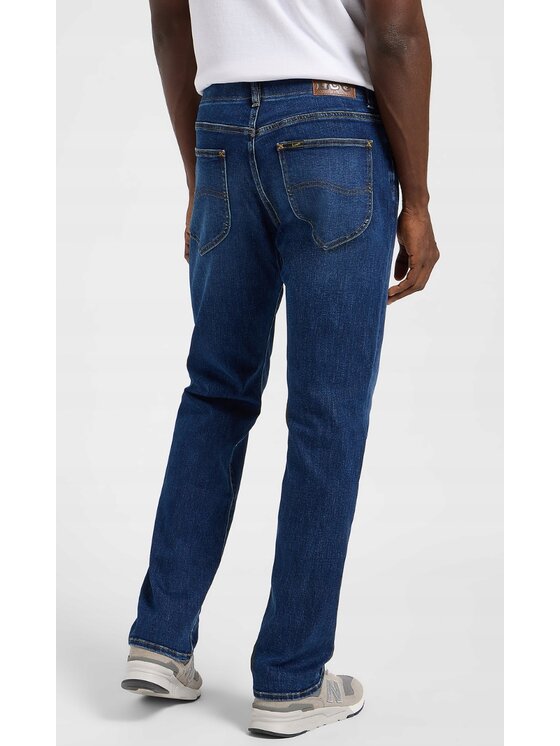 Lee Lee Jeansy Straight Fit XM - Extreme Motion Niebieski Tapered Fit