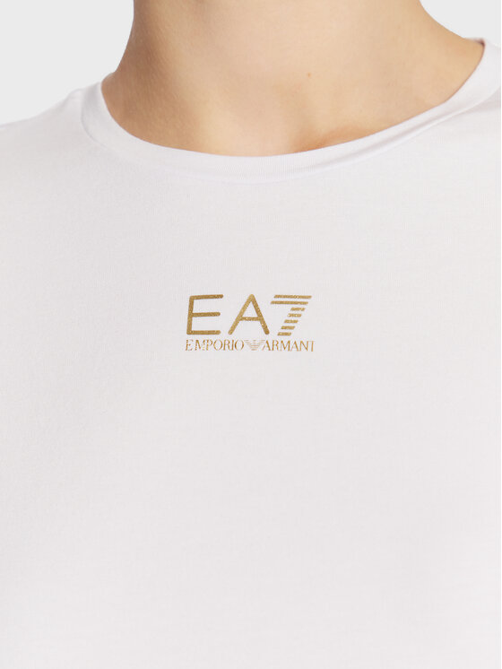 EA7 Emporio Armani EA7 Emporio Armani Majica 3RTT07 TJDZZ 0102 Bela Regular Fit