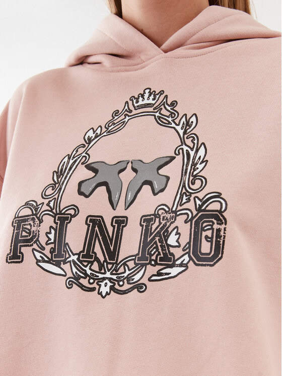 PINKO Pinko Majica dugih rukava Sisma 101767 A13M Ružičasta Regular Fit