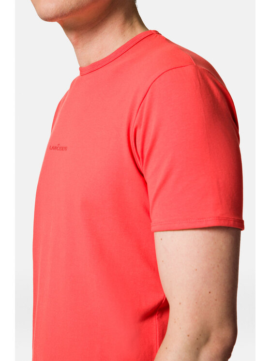 Lancerto Lancerto T-Shirt Steph TS073123000007 Koralowy Regular Fit