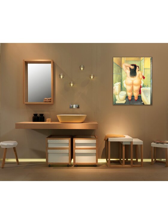 Artopweb Artopweb Dekoracja ścienna The Bath Kolorowy