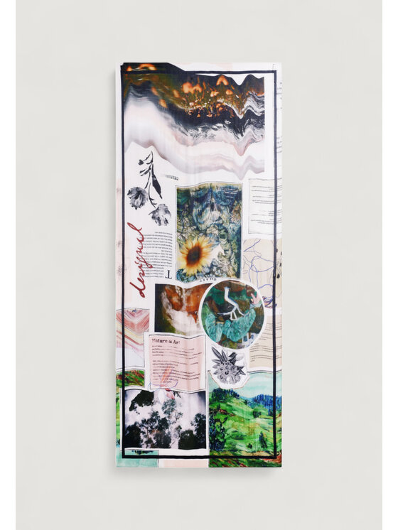 Desigual Desigual Μαντήλι FOU_JULIETT Πράσινο