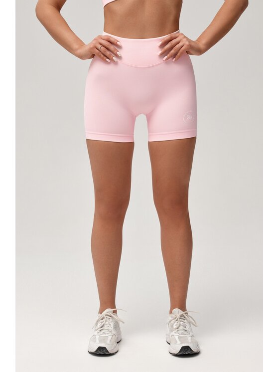 ROUGH RADICAL ROUGH RADICAL Szorty sportowe SEAMLESS GLOW SHORTS Różowy jasny Slim Fit
