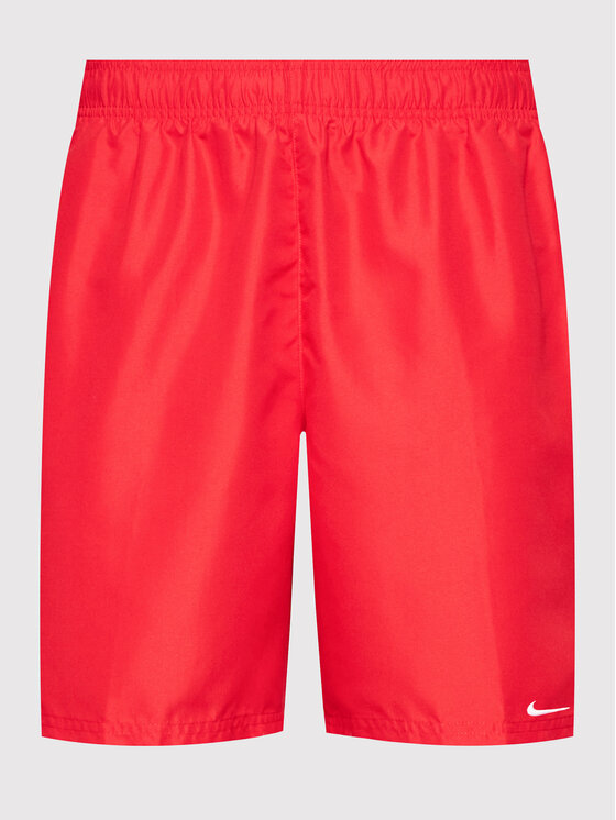 Nike Nike Szorty kąpielowe Essential Volley NESSA559 Czerwony Regular Fit