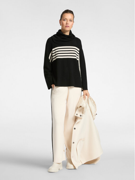 Elena Mirò Elena Mirò Cardigan M447Z000575N0A2 Nero A-Line Fit