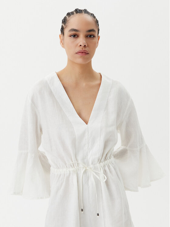 Maaji Maaji Пляжна сукня Joy PT1970CPO010 Білий Regular Fit