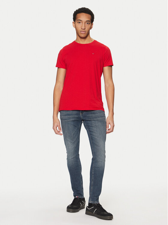 Tommy Jeans Tommy Jeans Traperice Austin DM0DM20553 Plava Slim Fit