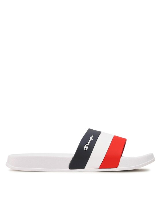 Champion Ciabatte Slide All American B Ps S32632-CHA-WW001 Bianco, taglia : 29_5
