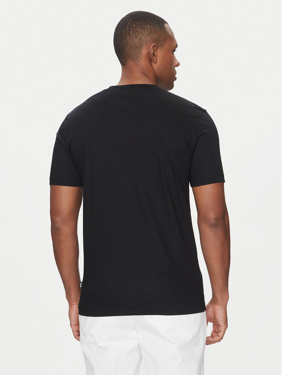 BOSS BOSS T-Shirt H-Tessler 17 50523931 Czarny Slim Fit