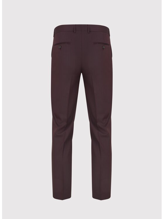 Pako Lorente Pako Lorente Marynarka P24WP-6G-008 Bordowy Super Slim Fit