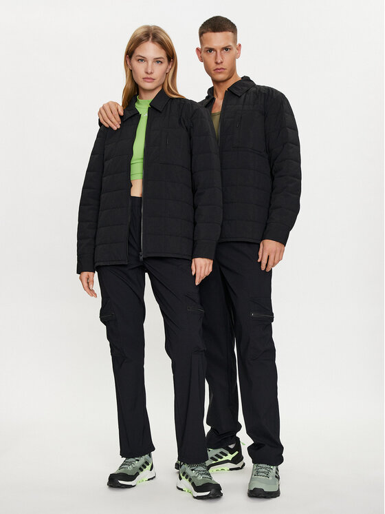Rains Rains Πουκάμισο Giron Liner Overshirt T1 19420 Μαύρο Regular Fit