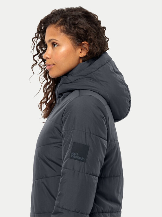 Jack Wolfskin Jack Wolfskin Télikabát Deutzer 1207501 Fekete Regular Fit