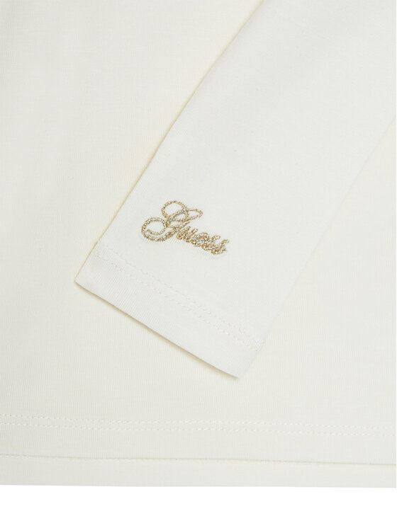 Guess Guess Blúz K5BI07 J1314 Ekru Regular Fit