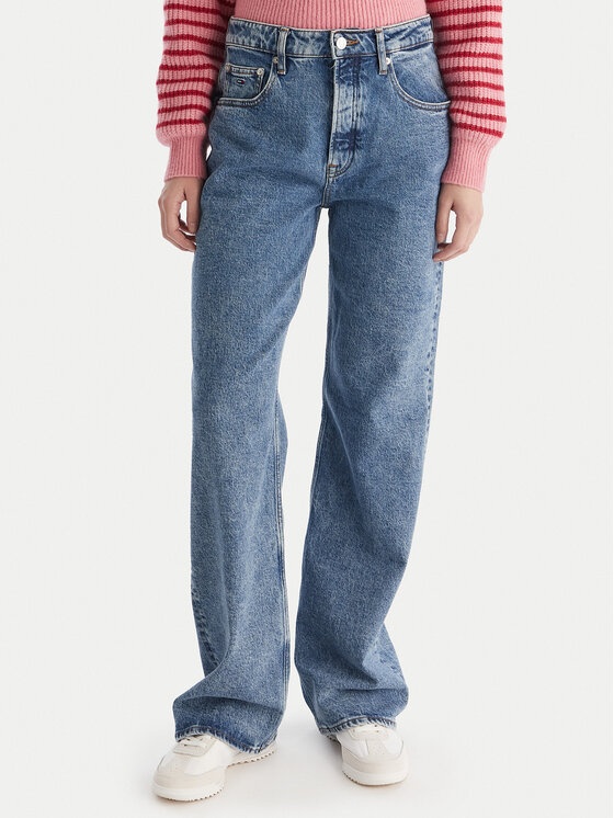 Tommy Jeans Tommy Jeans Farmer Mia DW0DW20491 Kék Relaxed Fit