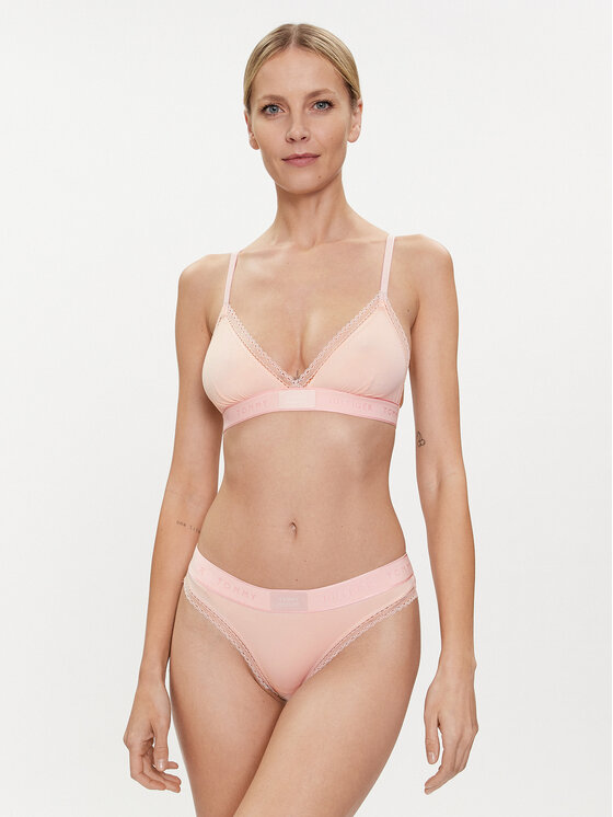 Tommy Hilfiger Tommy Hilfiger Bralette krūšturis UW0UW04750 Rozā