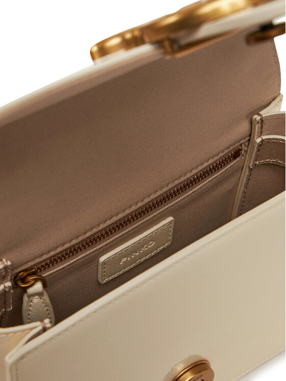 PINKO PINKO Käekott Love One Top Handle Mini Light PE 25 PLTT 100071 A1UV Ekrüüvärv