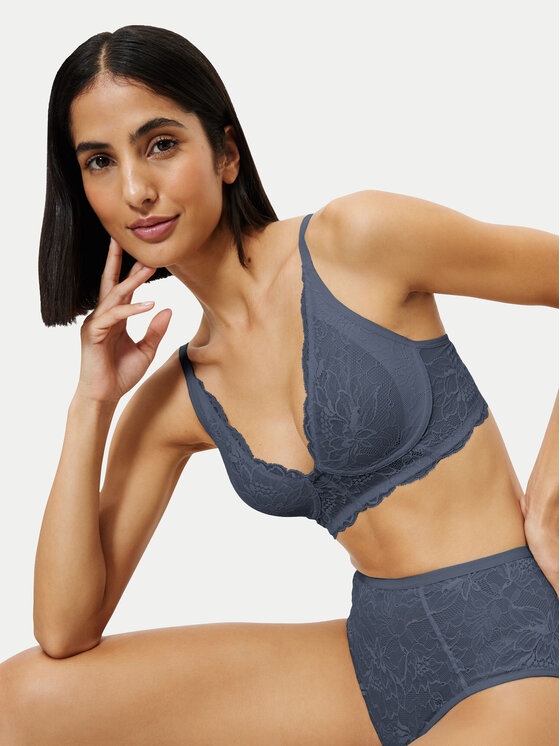 Triumph Triumph Nedrček brez kosti Amourette Charm 10214451 Modra