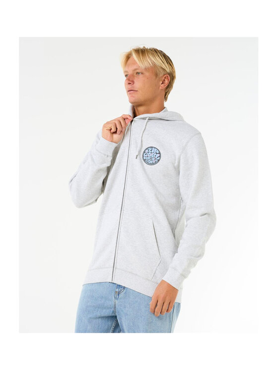 Rip Curl Rip Curl Bluza Wettie Passage Icon Zip Thru Szary Standard Fit