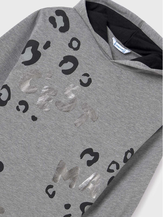 Mayoral Mayoral Повсякденна сукня 7.962 Сірий Regular Fit