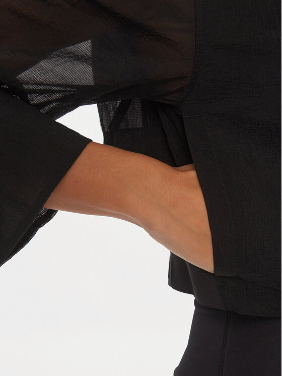 Calvin Klein Performance Calvin Klein Performance Jakna protiv vjetra 00GWS4O516 Crna Relaxed Fit