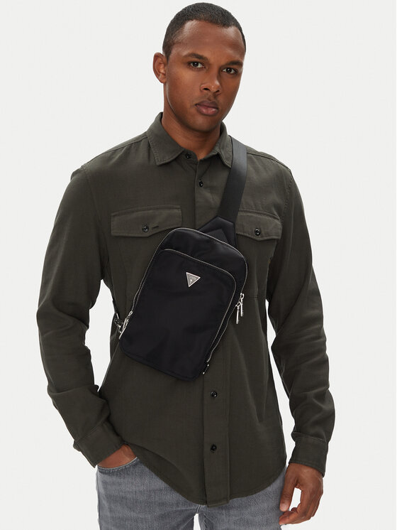 Guess Plecak HMMINY P5226 Czarny