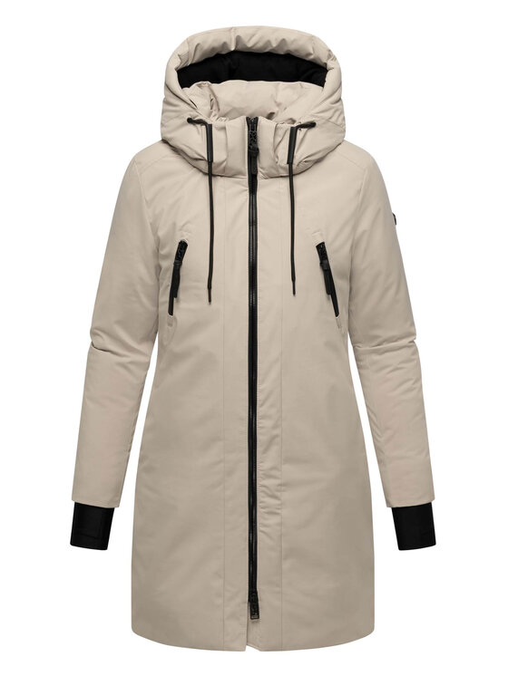 Navahoo Navahoo Kurtka zimowa Winterzart Szary Regular Fit