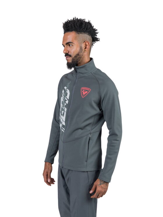 Rossignol Rossignol Bluza New Hero Classique Clim Szary Basic Fit