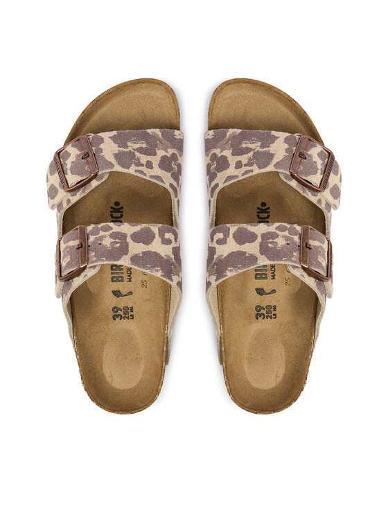 Birkenstock Birkenstock Pantoletten Arizona Print 1033330 Hellbraun