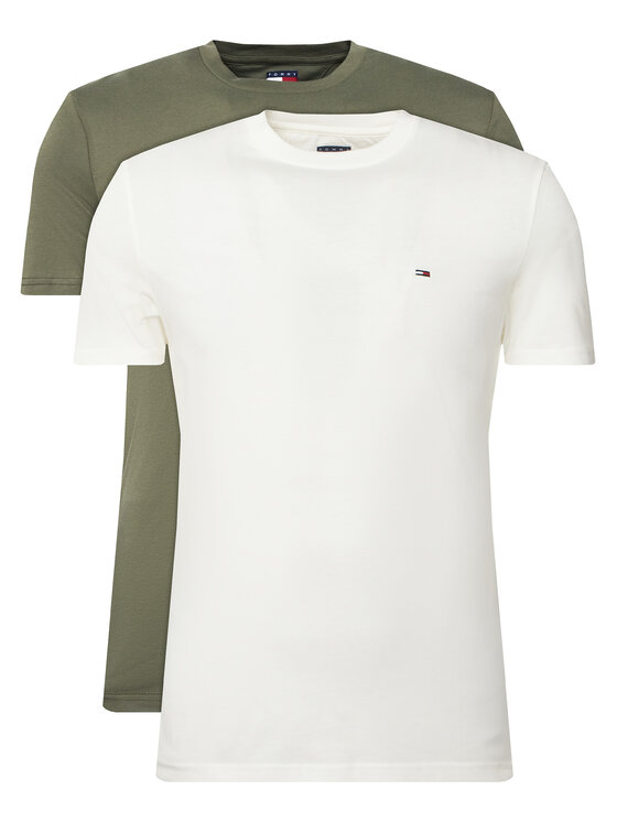 Tommy Jeans Tommy Jeans Komplet t-shirtów DM0DM20687 Kolorowy Slim Fit