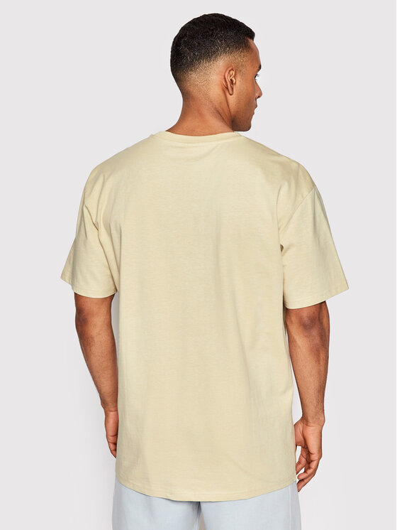 Urban Classics Urban Classics T-Shirt Heavy TB1778 Beżowy Oversize