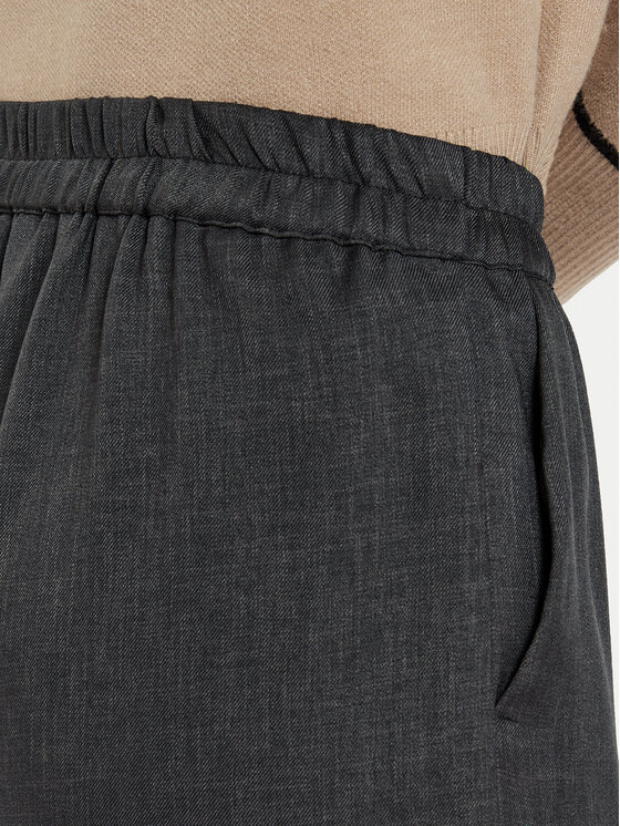 ONLY ONLY Stoffhose Lulu 15321325 Grau Loose Fit