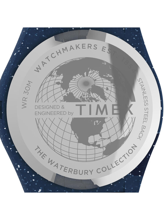 Timex Timex Hodinky Waterbury Ocean TW2V37400 Tmavomodrá