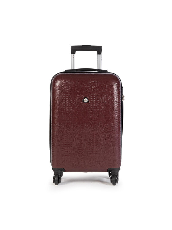 Valigia rigida piccola T5520-2 Bordeaux