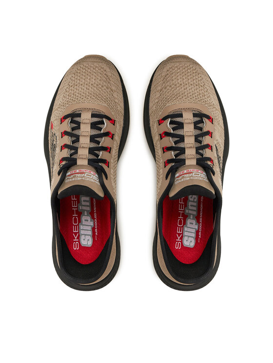 Skechers Skechers Снікерcи Gorun Elevate Lace Up 220852/TPBK Бежевий