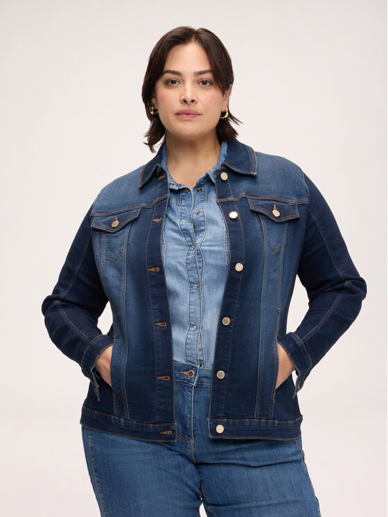 Fiorella Rubino Fiorella Rubino Marynarka R410T001331N034 Niebieski Regular Fit
