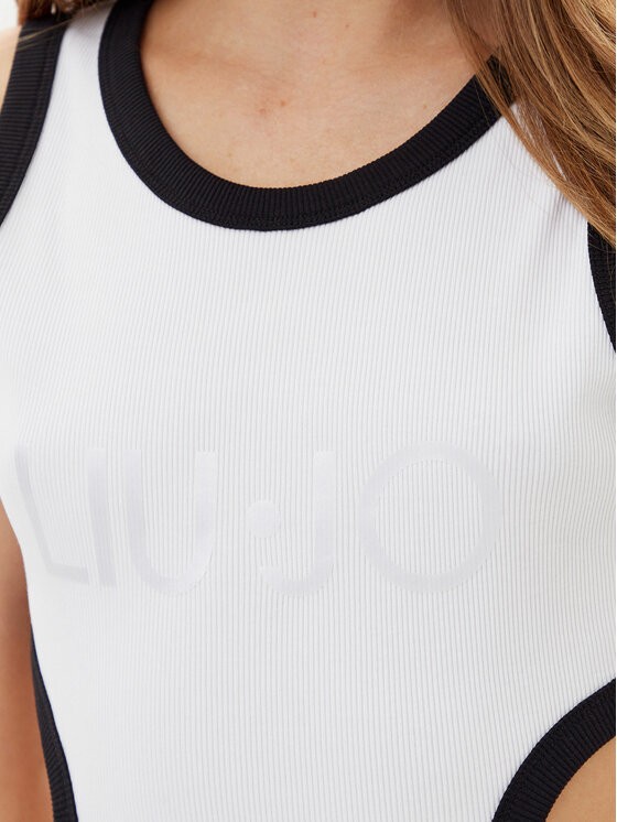 Liu Jo Liu Jo Vasarinė suknelė VA5043 J4822 Balta Regular Fit