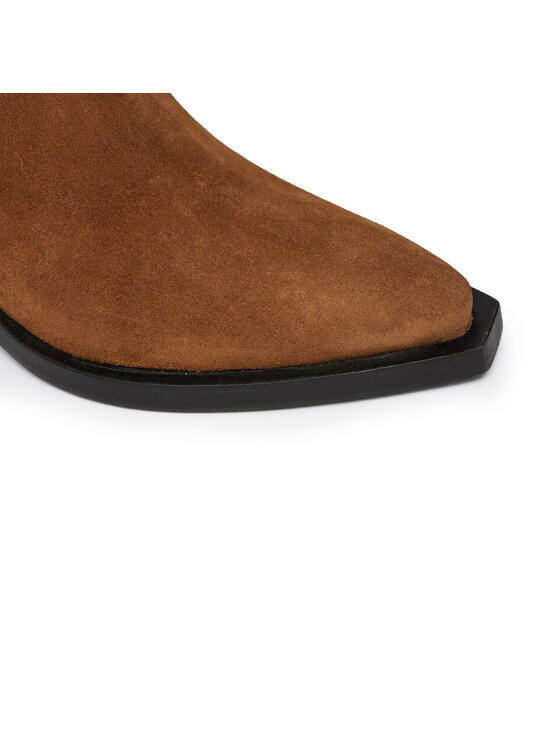 PINKO PINKO Botki Mozart Texano Al 23-24 BLKS1 102025 A0N8 Brązowy