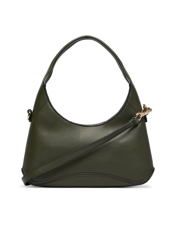 Tommy Hilfiger Tommy Hilfiger Дамска чанта Th Everyday Mini Hobo AW0AW19185 Тъмнозелен
