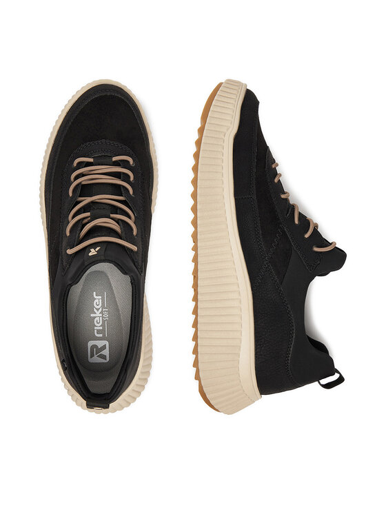 Rieker Rieker Αθλητικά W1703-00 Μαύρο