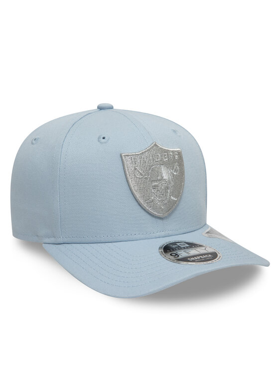 New Era New Era Шапка с козирка Las Vegas Raiders Metallic 9FIFTY 60595207 Светлосиньо