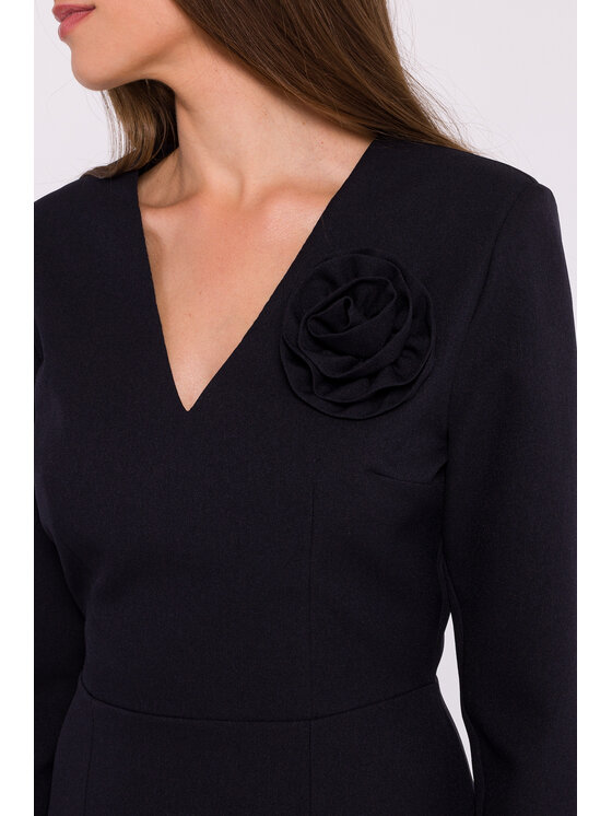 Stylove Stylove Sukienka wieczorowa S372 Czarny Ladies Fit