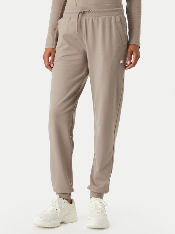 EA7 Emporio Armani EA7 Emporio Armani Bluse 7W000456 AF10373 U6100 Dunkelbeige Slim Fit