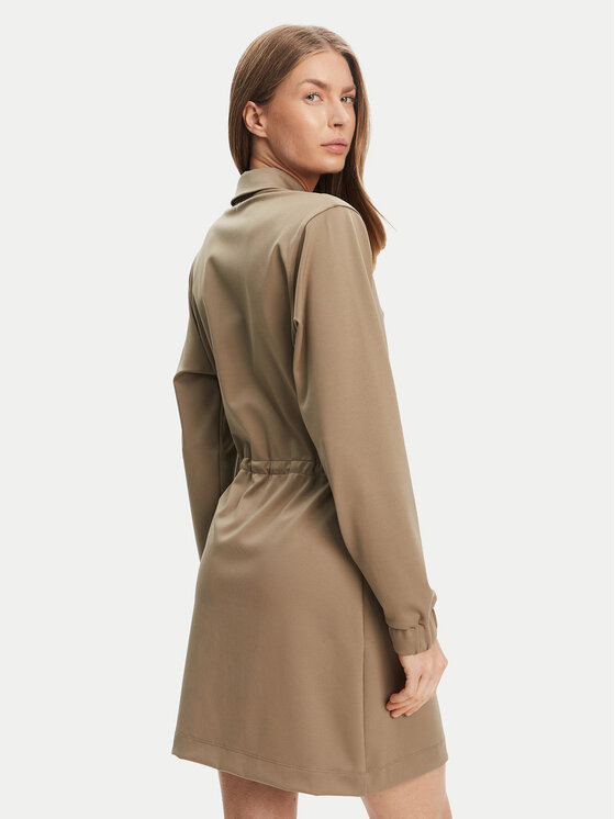 Guess Guess Každodenné šaty V5YK04 KCX42 Zelená Regular Fit