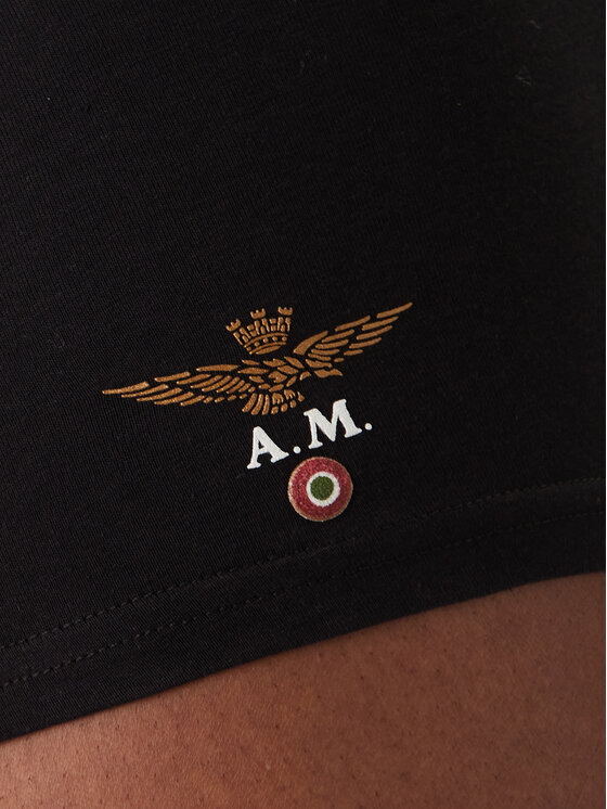 Aeronautica Militare Aeronautica Militare Souprava boxerek AM1UBX001T Černá